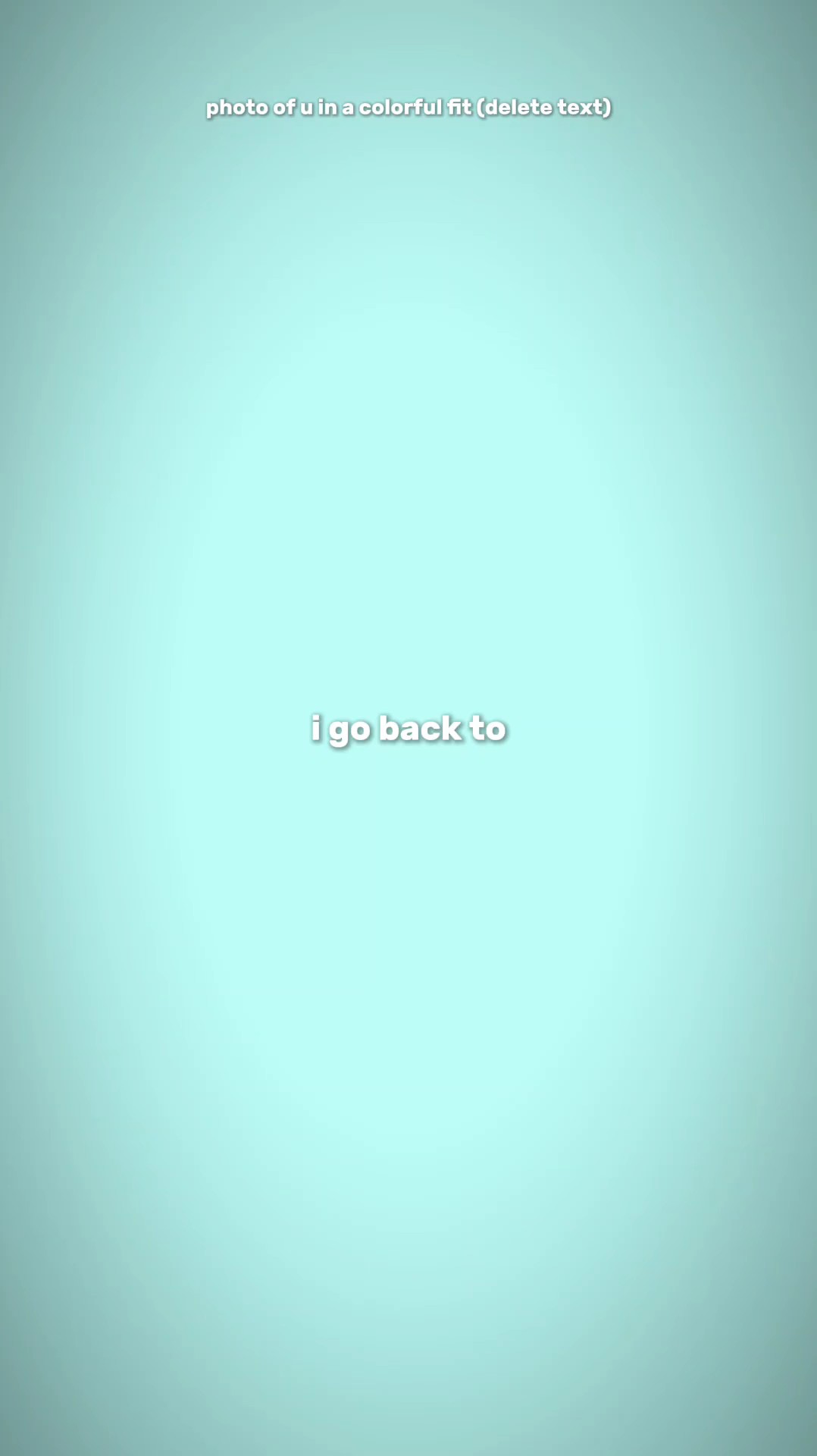go back to black