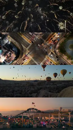 4 grid video