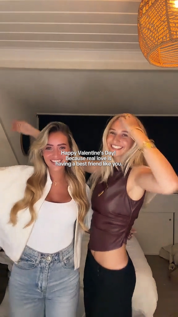 Mejor amiga de San Valentín 