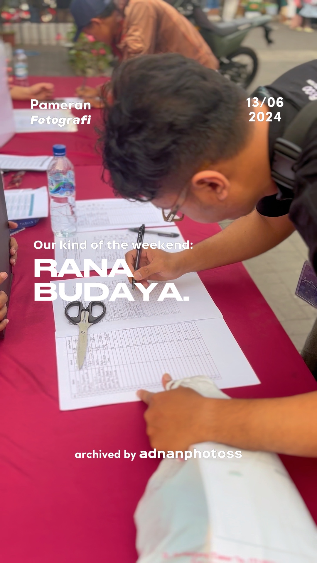 Event pameran vlog