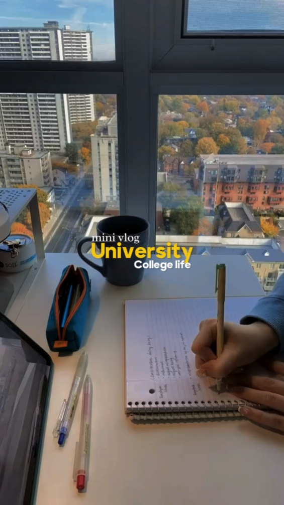 university vlog