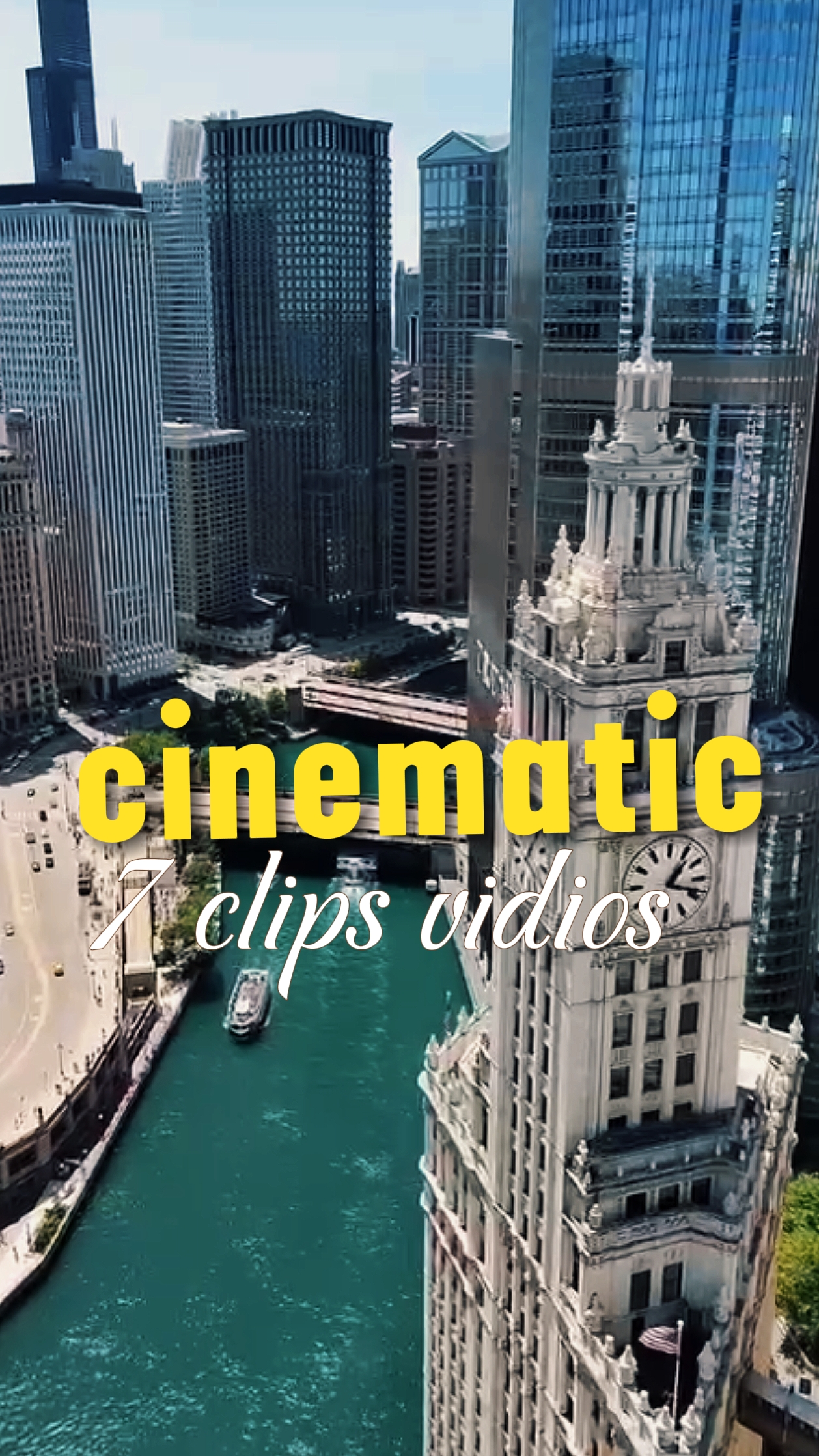 7 clips vidéos