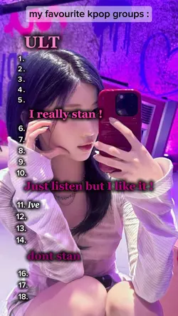 ranking my best kpop