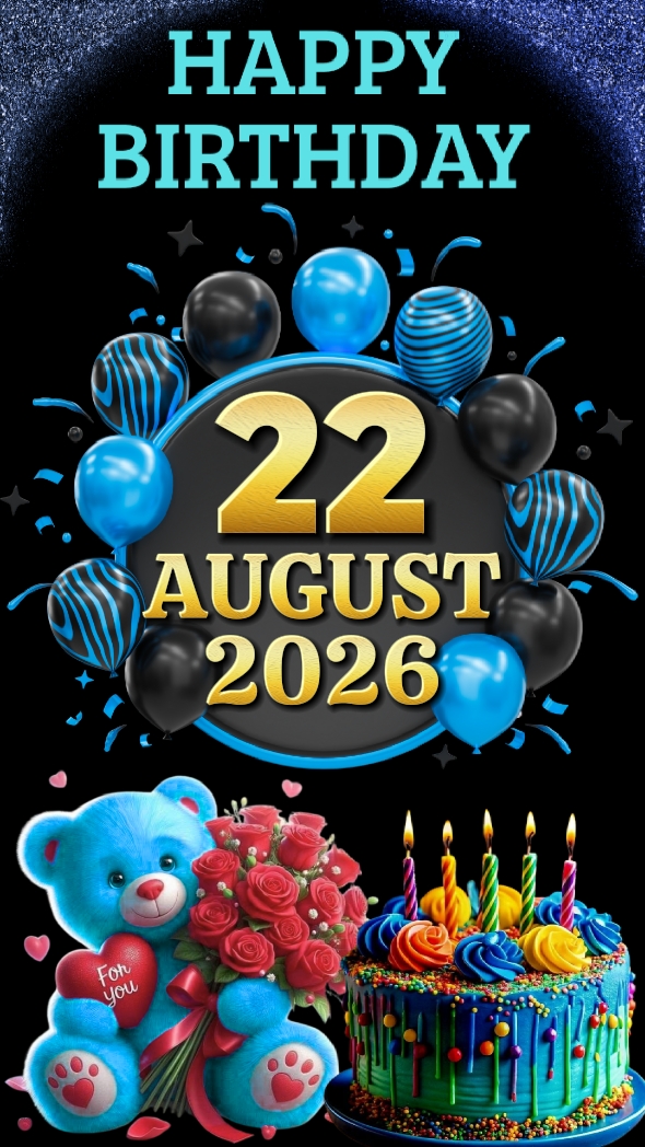 Hbd 22 August 2026