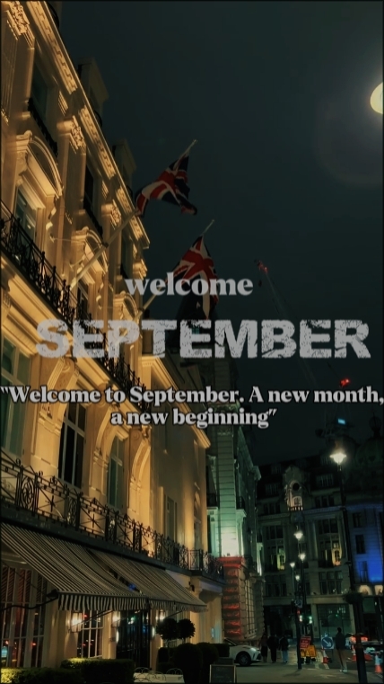 welcome September 