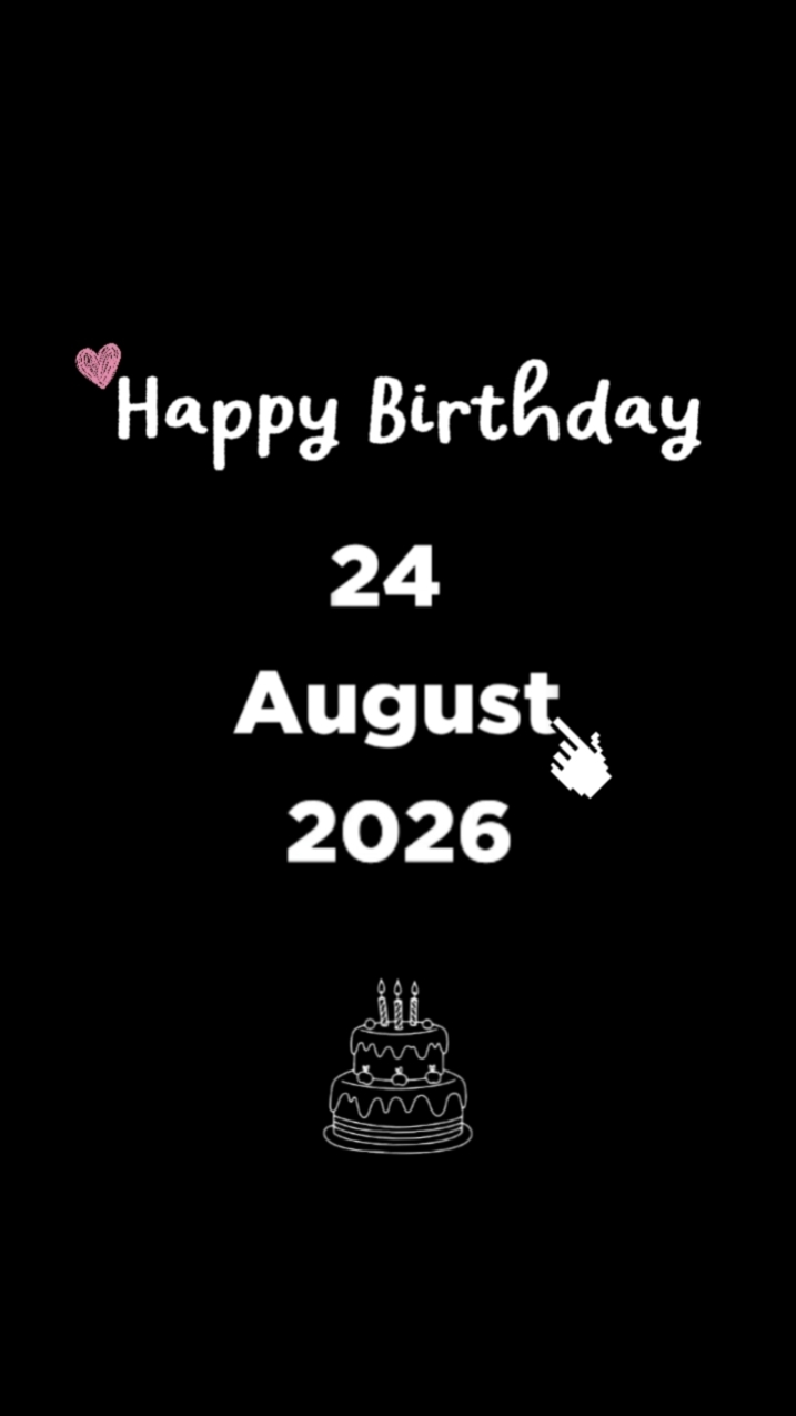 HBD SISTER 24 AUGUST