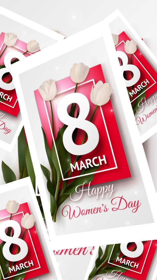 Feliz dia das mulheres