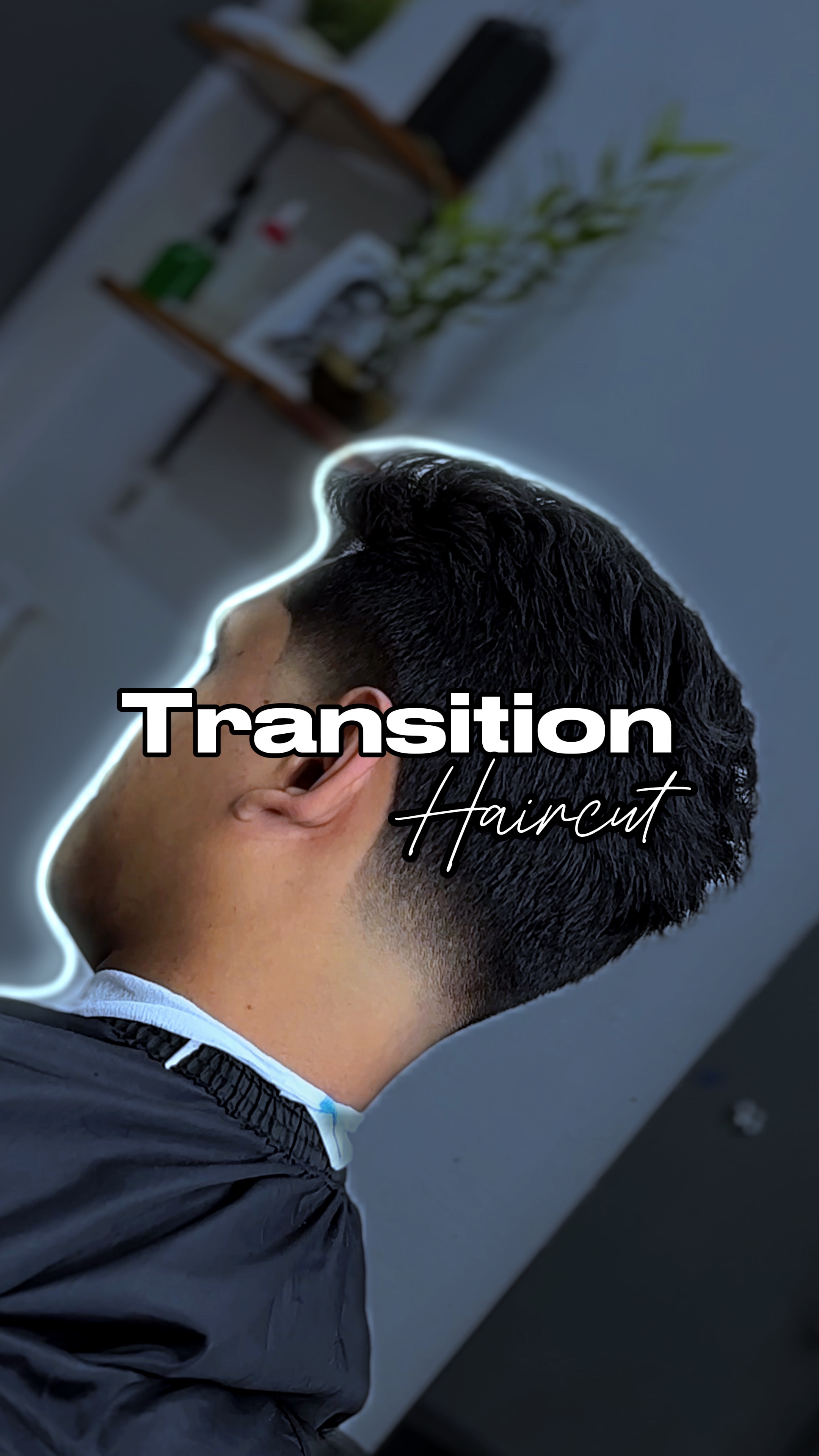Corte de cabelo de transição ⚡