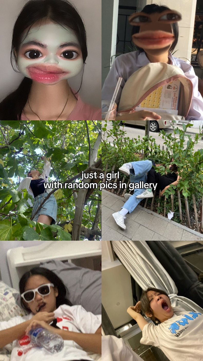 just a girl with 