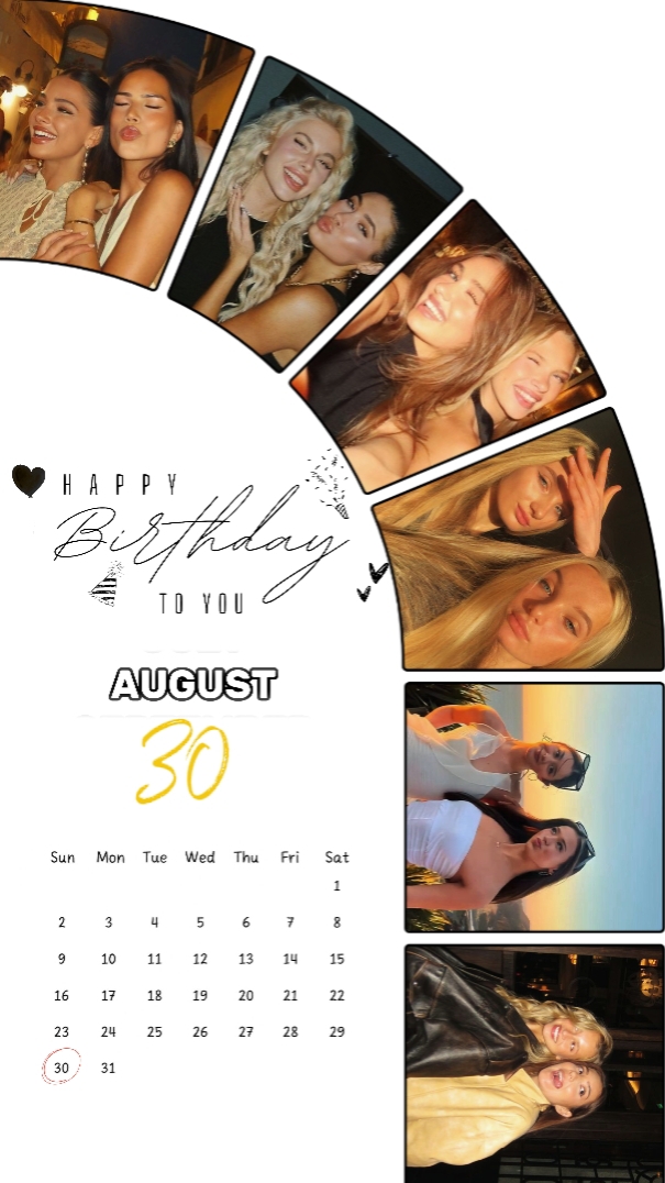 hbd bestie 30 août