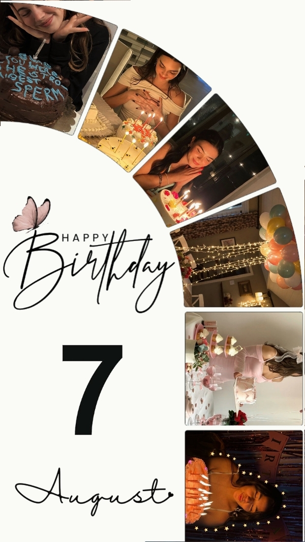 7 August Birthday 