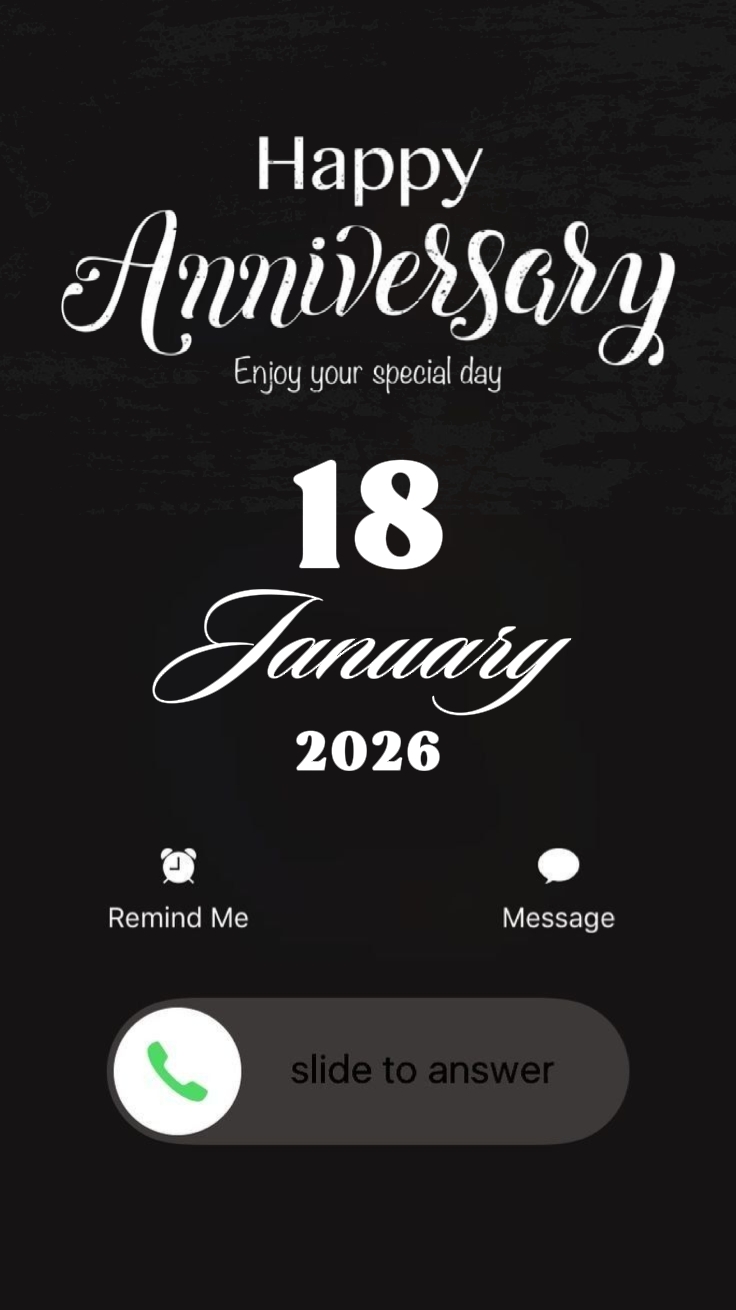 Anniv 18 January