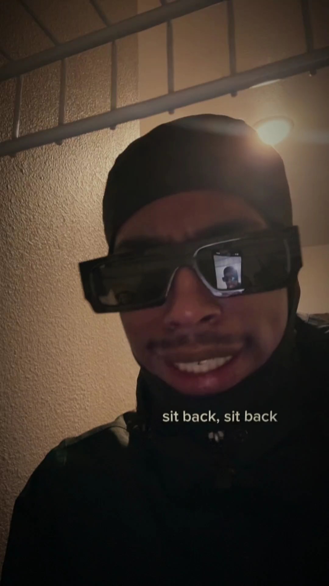 Sit back, sit bac