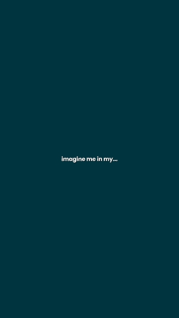 imagine me in my 