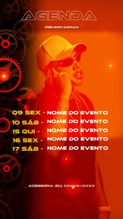 AGENDA EDITÁVEL