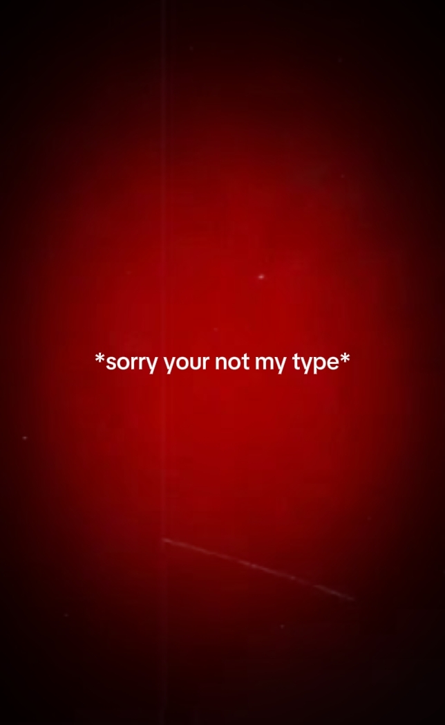 sorrynotmytype