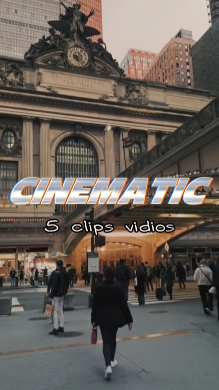 CINÉMATIQUE 5 CLIPS 