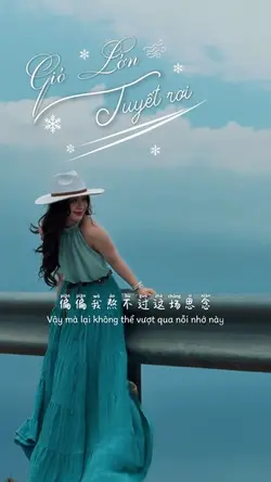 Gió lớn tuyết rơi