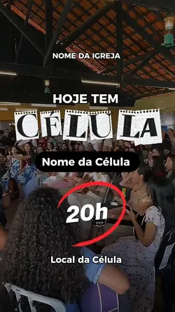 HOJE TEM CÉLULA