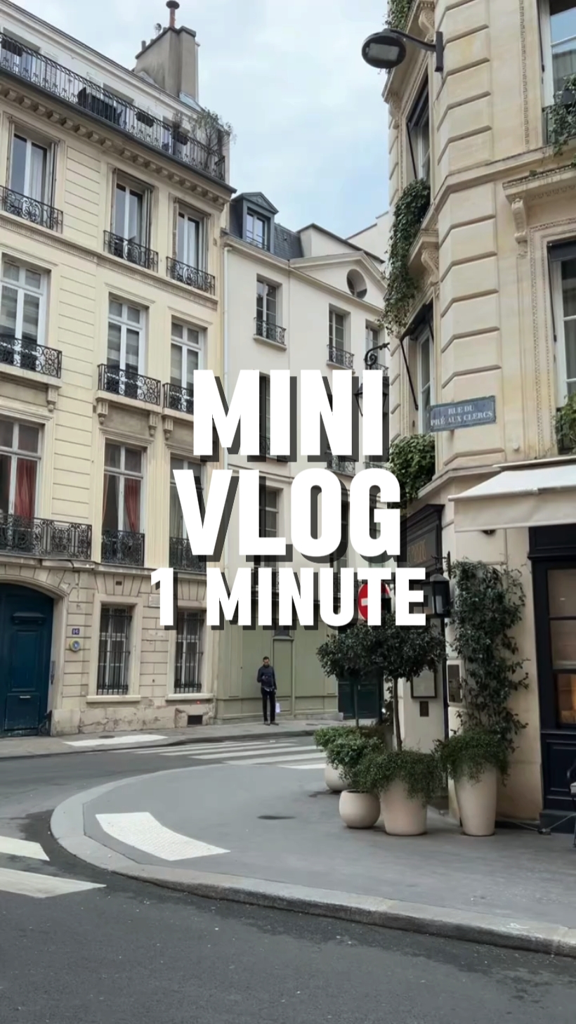 1 dakikalık vlog 