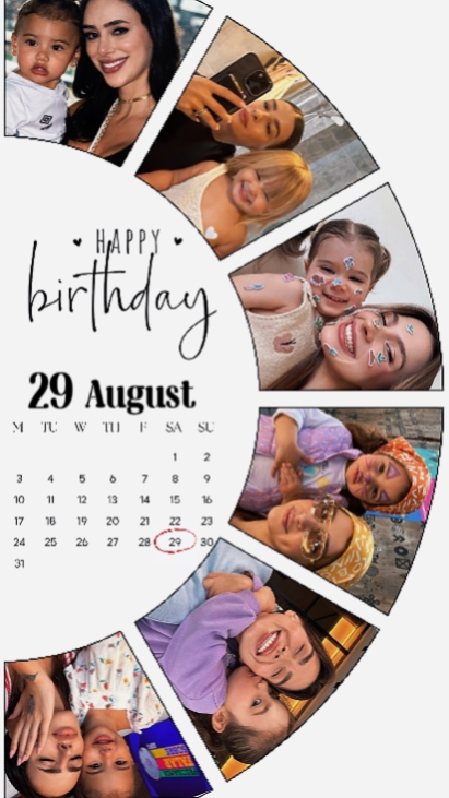 FILHA DE ANIVERSÁRIO 29 ANOS