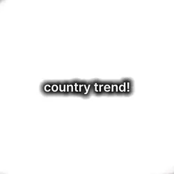 Country trend