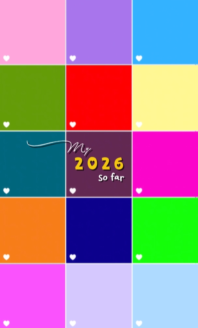 Meu 2026 até agora