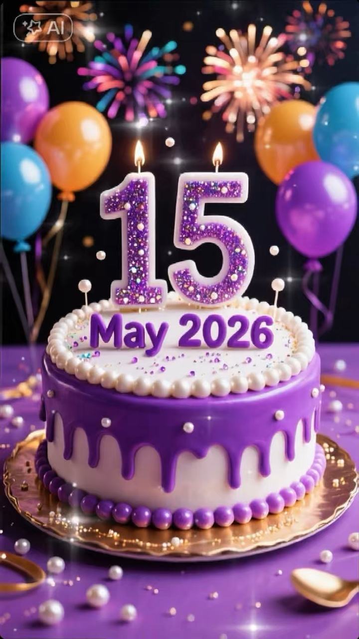 Birthday 15 May 2026