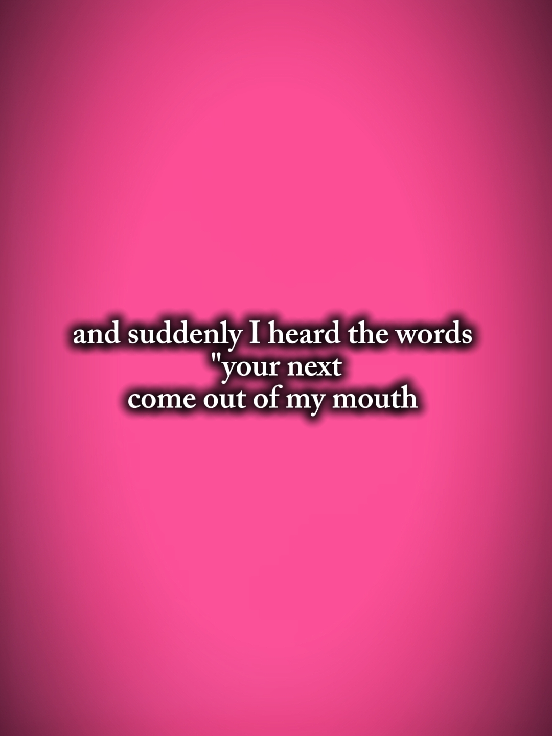 comeoutofmymouth