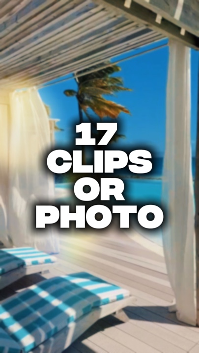17 Clips oder Foto