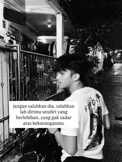 jangan salahkan dia
