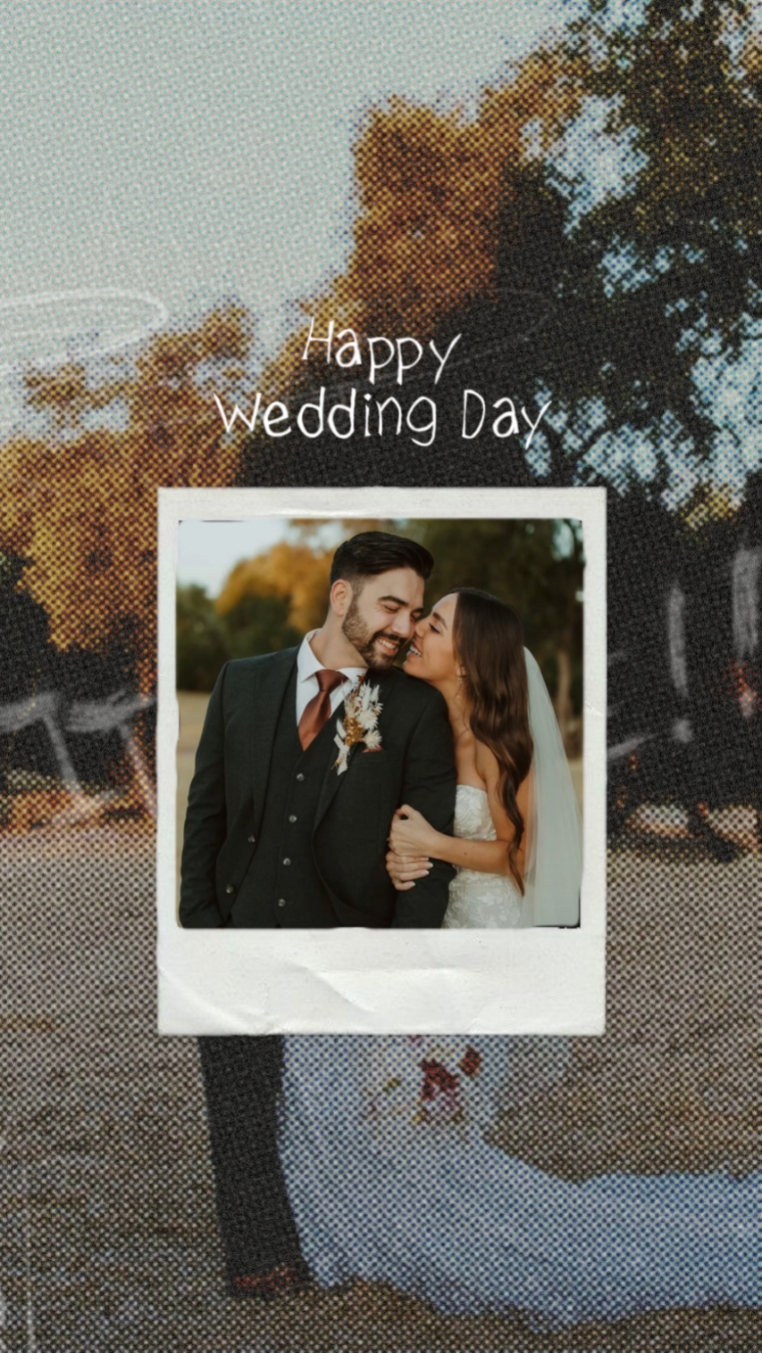 Joyeux jour de mariage