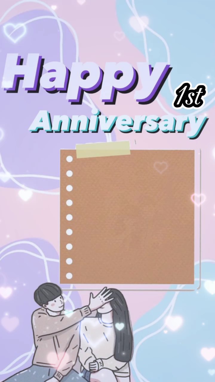 Happy1st Anniversary