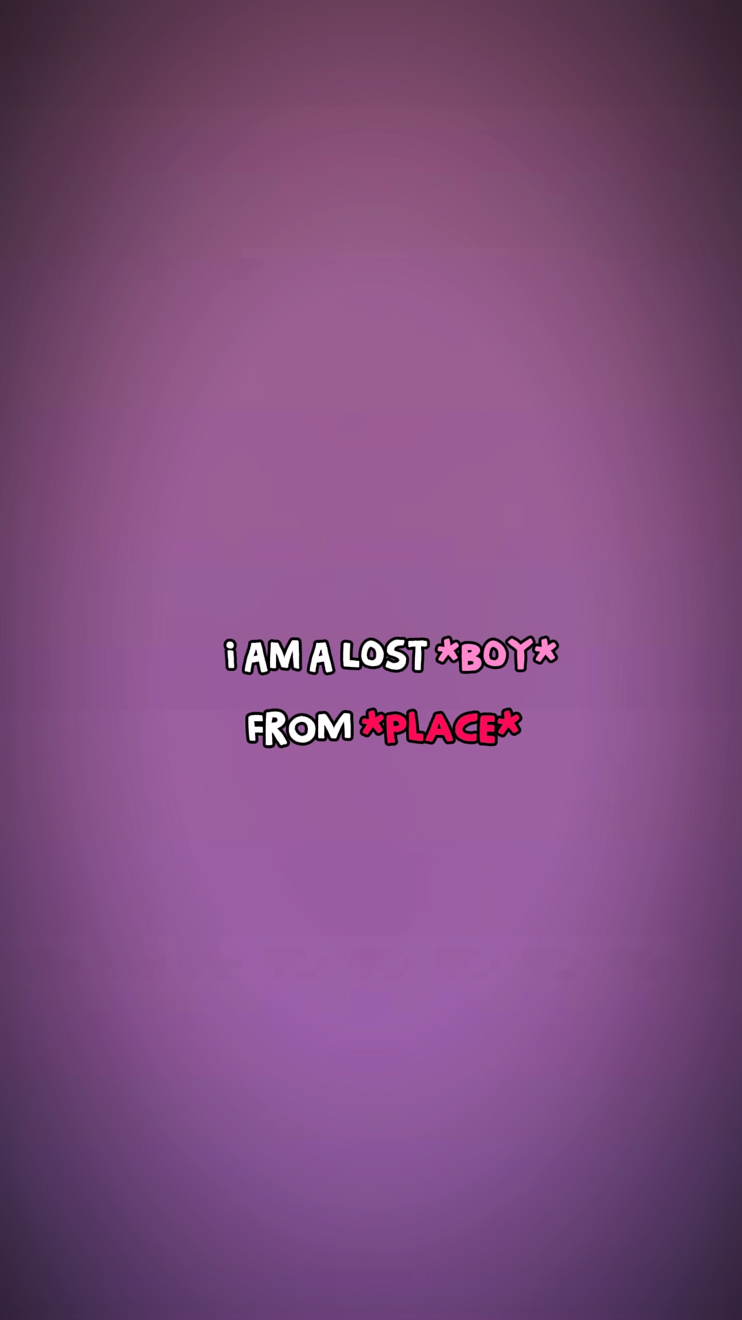 lost boy