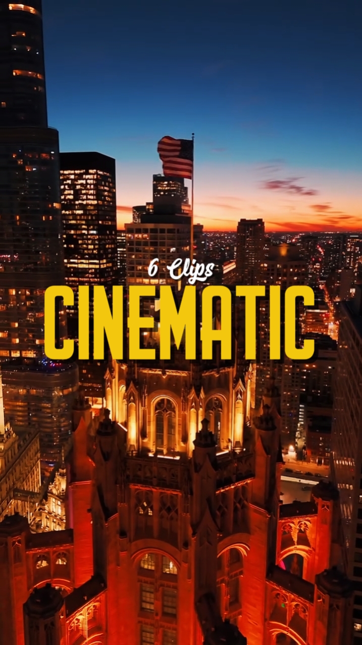 6 CLIPS CINEMÁTICOS