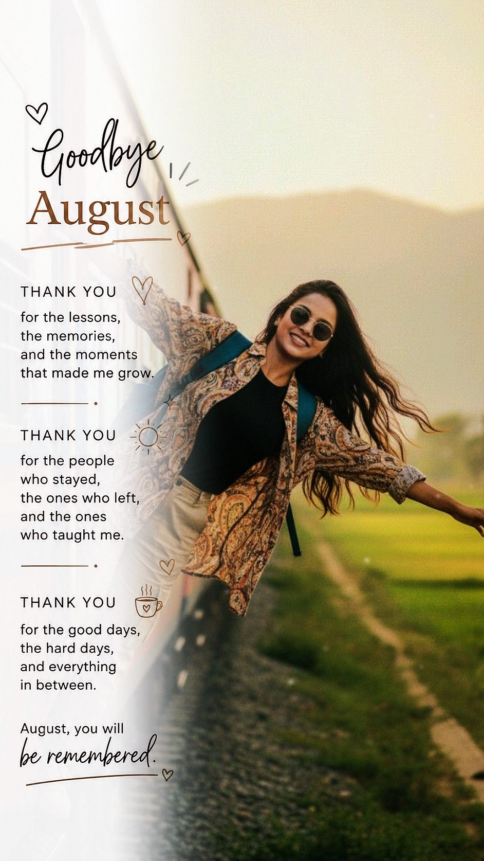 Adiós agosto