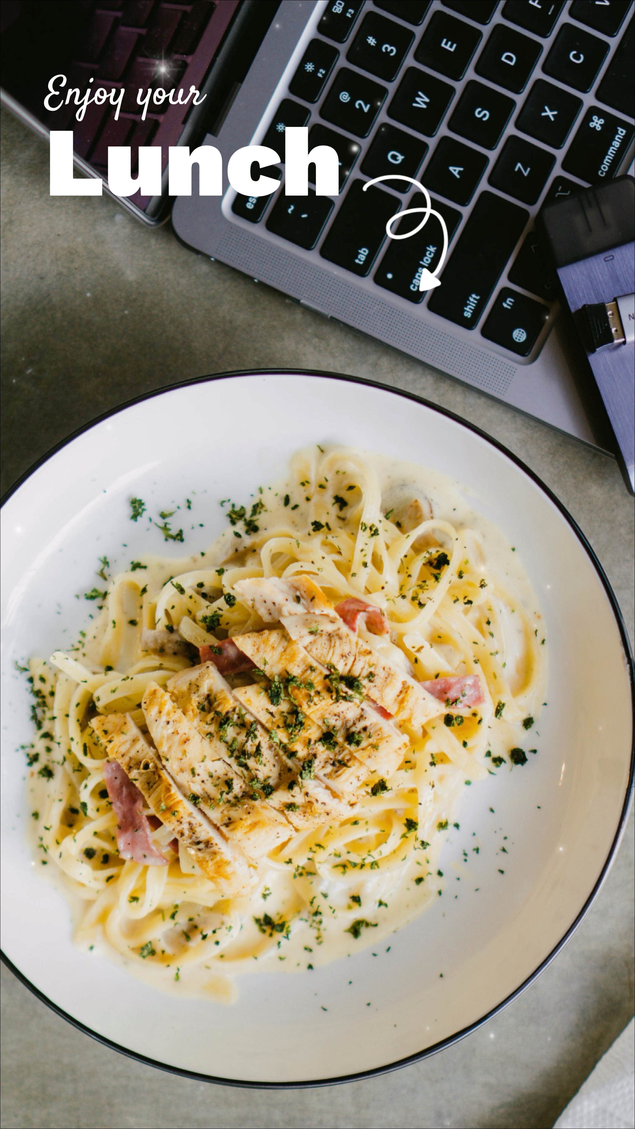 Enjoy your lunch