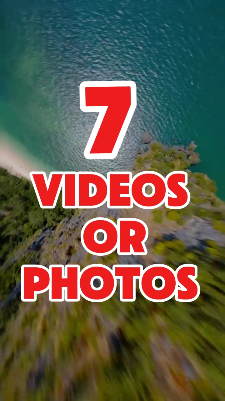 7 vídeos ou fotos 