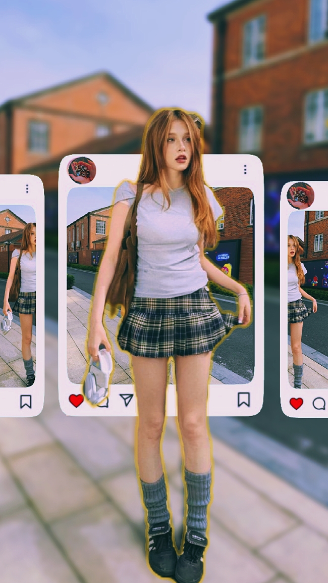 Postingan Instagram 3D 