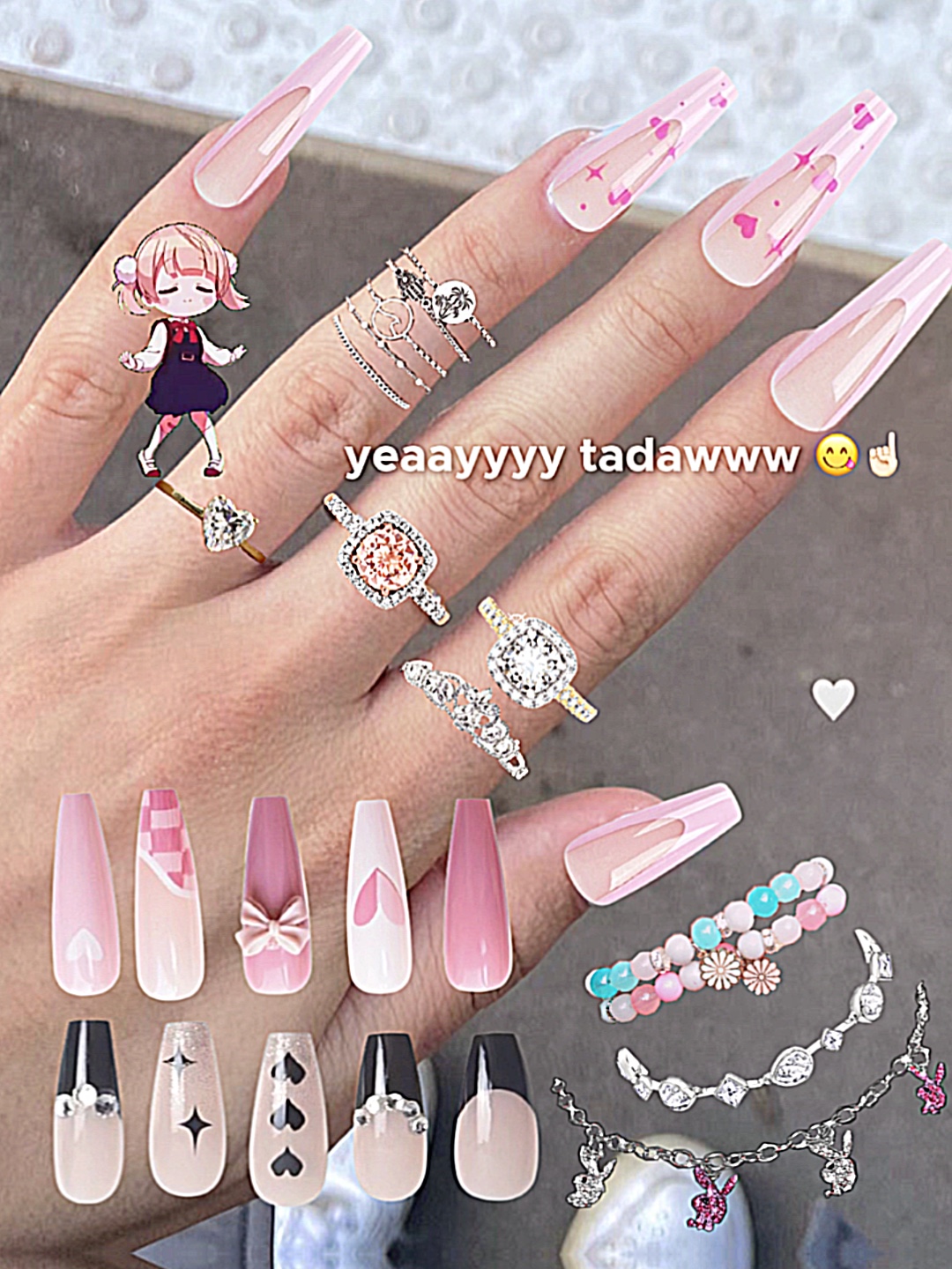 Tendencia de arte de uñas
