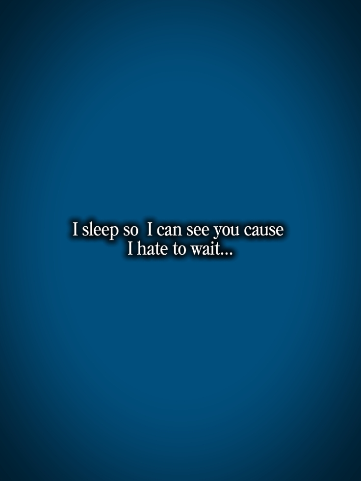 i sleep 