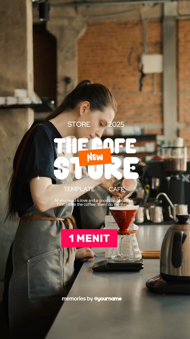 cafe vlog | 1 menit