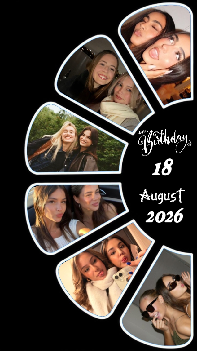 ANNIVERSAIRE LE 18 AOÛT
