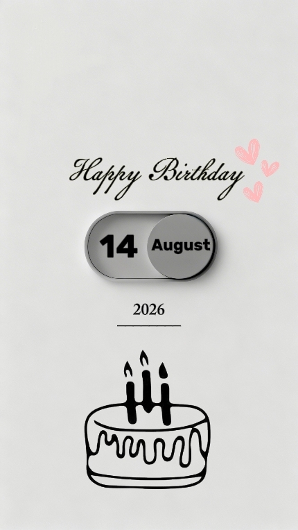 Cumpleaños 14 de agosto 