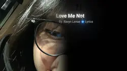 Love Me Not