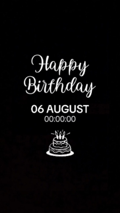 HBD KARDEŞ 6 AĞUSTOS