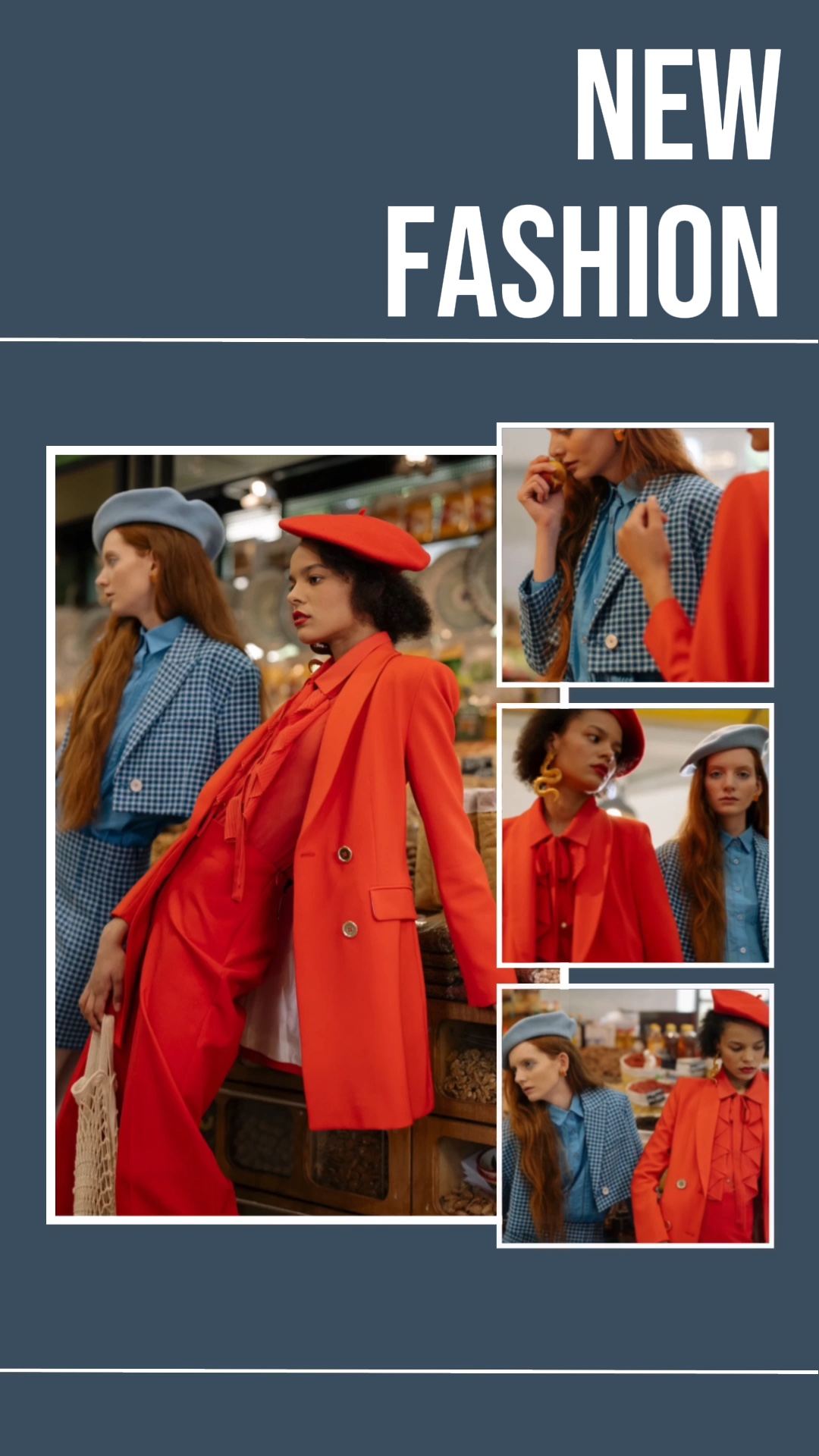Exibição de produtos de roupas Estilo TikTok