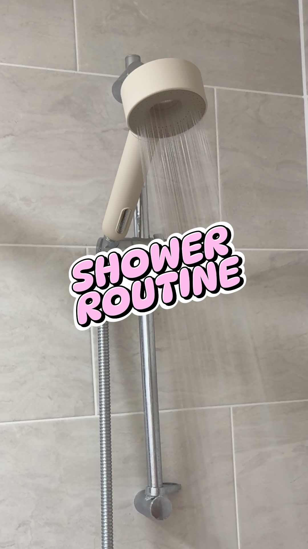 Shower routin