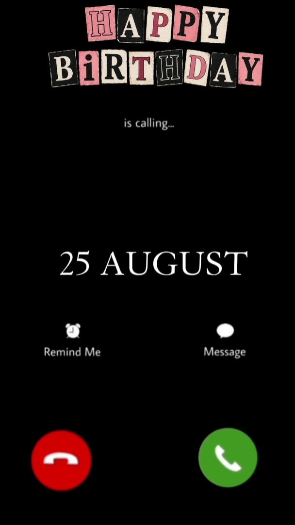 ULANG TAHUN UNTUKKU 25 AGUSTUS