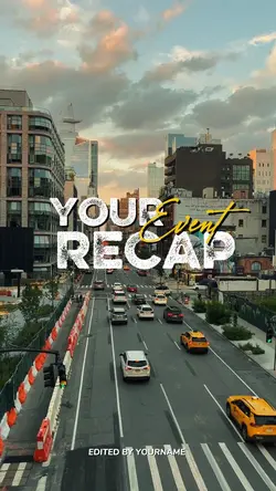 your event recap 